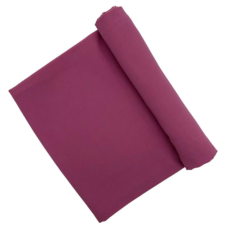 Plain Colored Chiffon Hijab