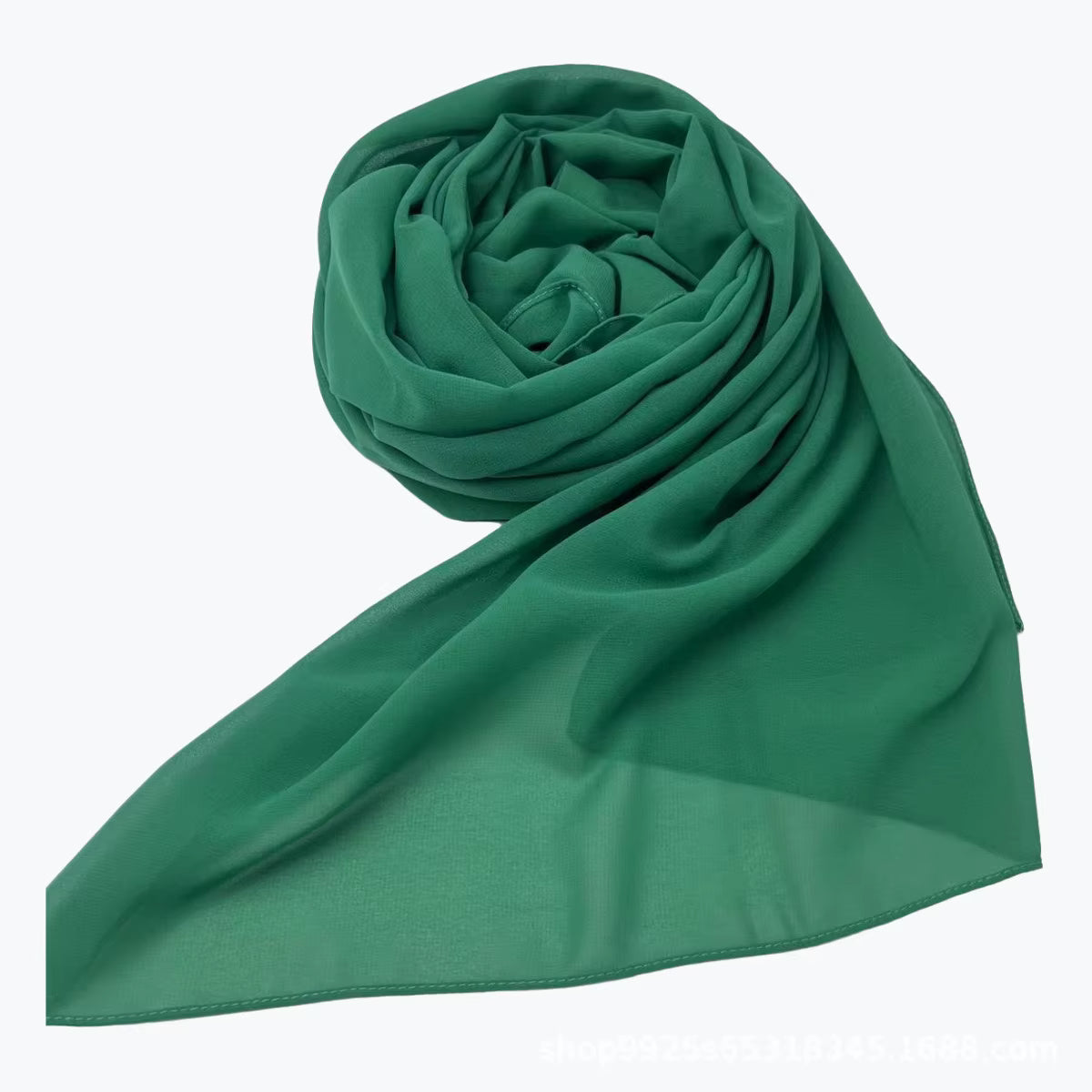 Plain Colored Chiffon Hijab
