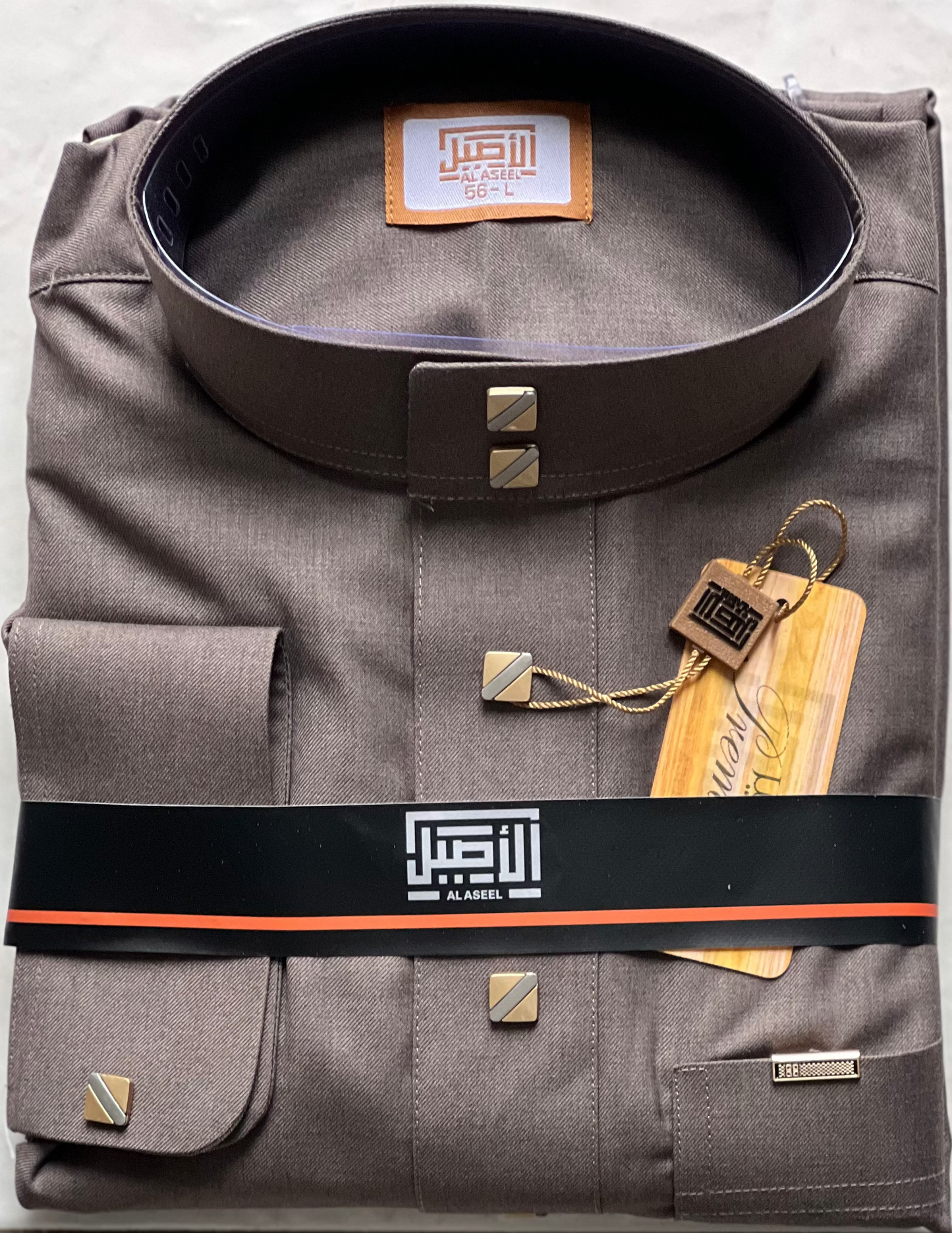 Al Aseel Colored Thobe - With Cuff