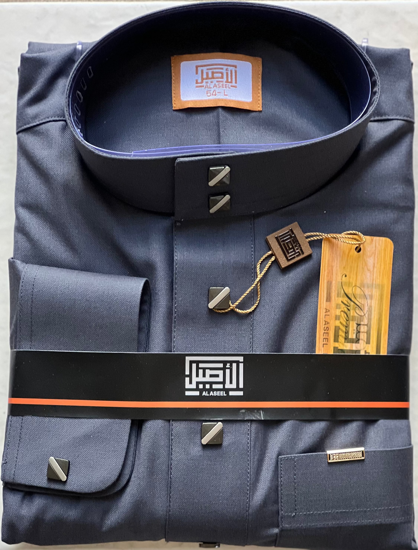Al Aseel Colored Thobe - With Cuff