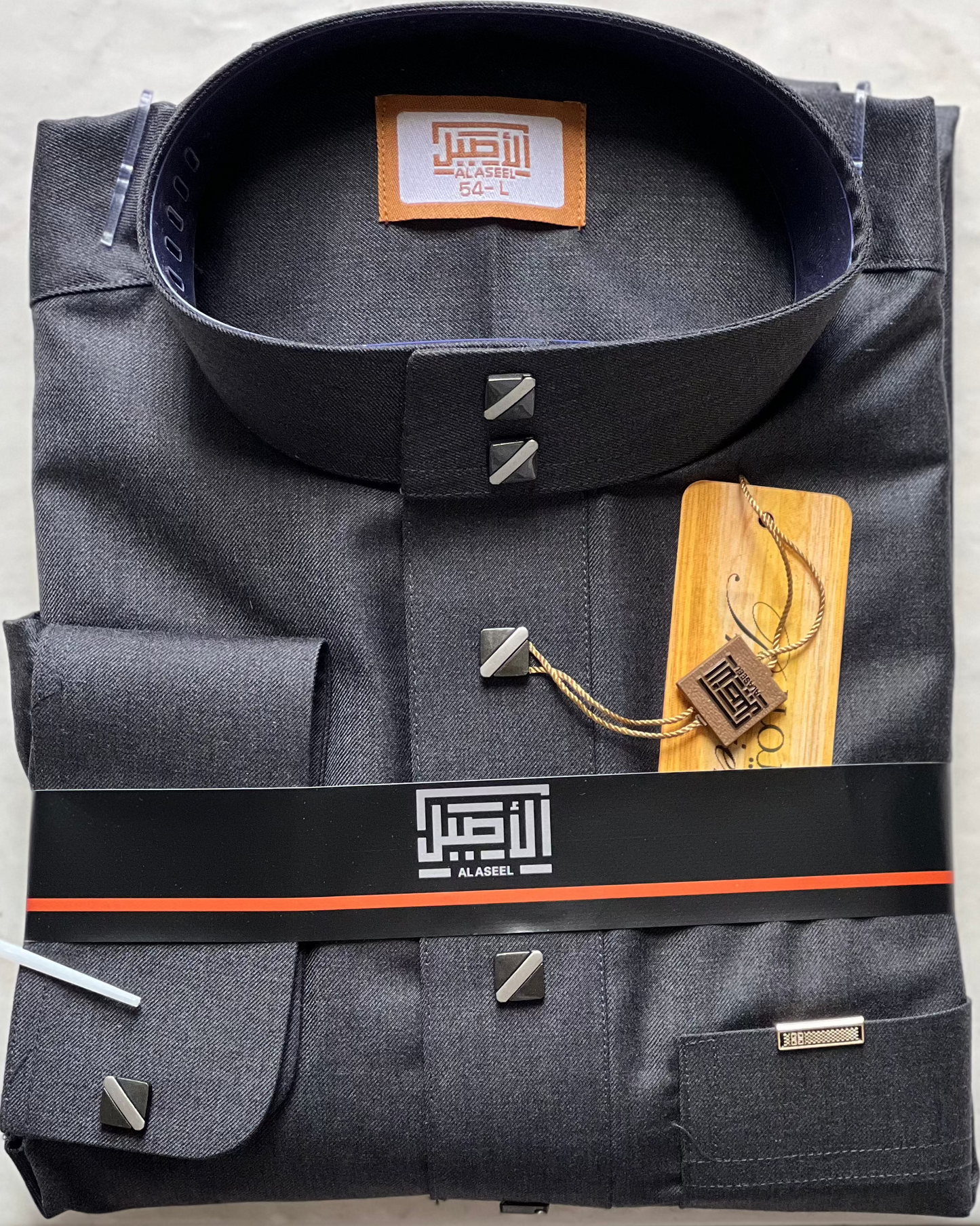 Al Aseel Colored Thobe - With Cuff