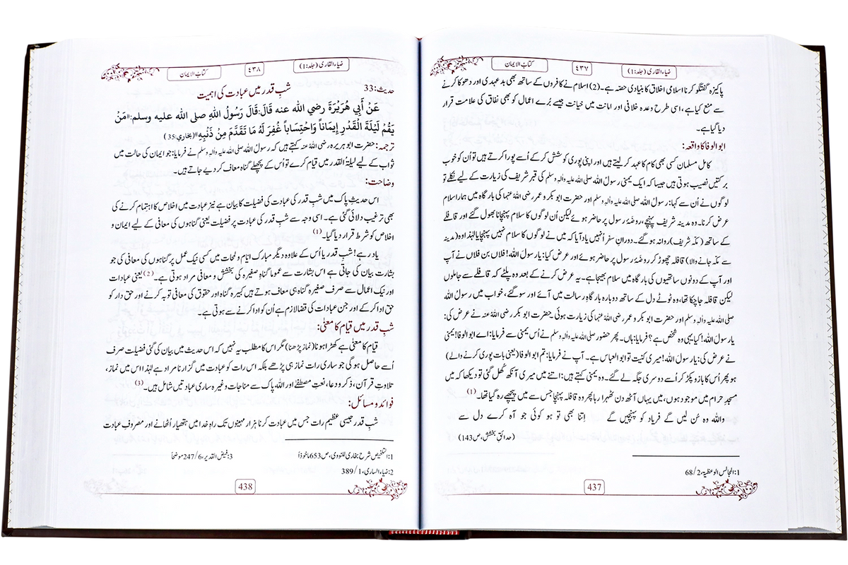 Zia ul Qari Vol 1 - ضياء القاري في شرح مختصر البخاري جلد ١